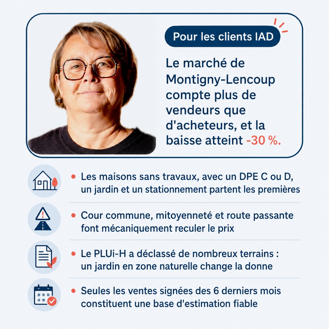 Infographie : les critères qui font le prix d'une maison à Montigny-Lencoup en 2026